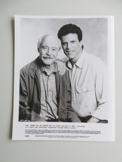 DAD - A MOVIE STILL PHOTO LOT OF 2 JACK LEMMON TED DANSON - Rendezvous Cinema