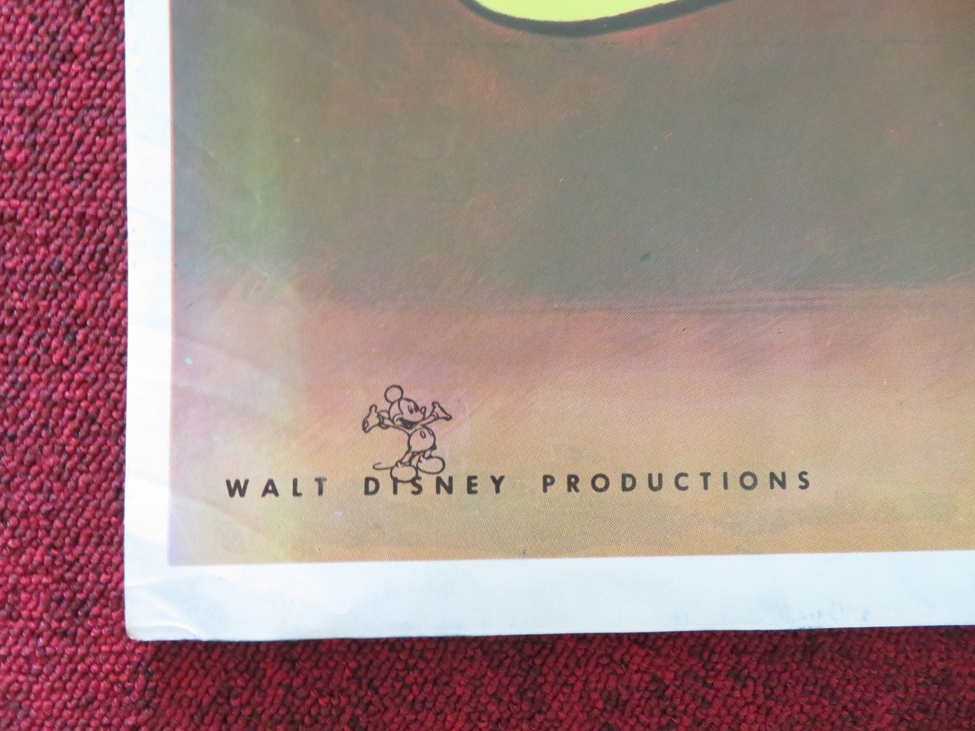 DADDY DUCK PERSIAN POSTER ROLLED GLORIA BLONDELL JAMES MACDONALD R1948 - 1980s Movie posters