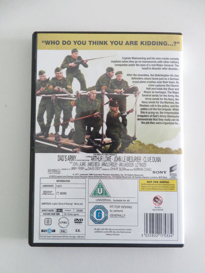 DAD'S ARMY (DVD) ARTHUR LOWE JOHN LE MESURIER 1971 REGION 2 Movie posters