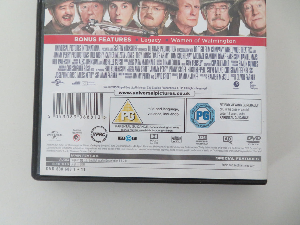 Dad's Army (DVD) Toby Jones Bill Nighy Michael Gambon 2016 Region 2 Movie posters