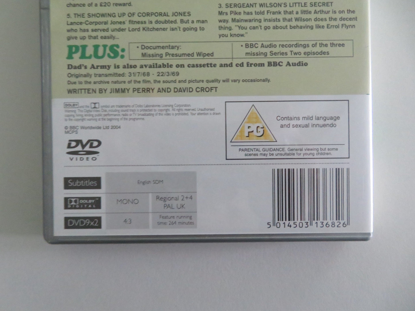 DAD'S ARMY THE COMPLETE FIRST SERIES (DVD) ARTHUR LOWE 1968 REGION 2, 4 Movie posters
