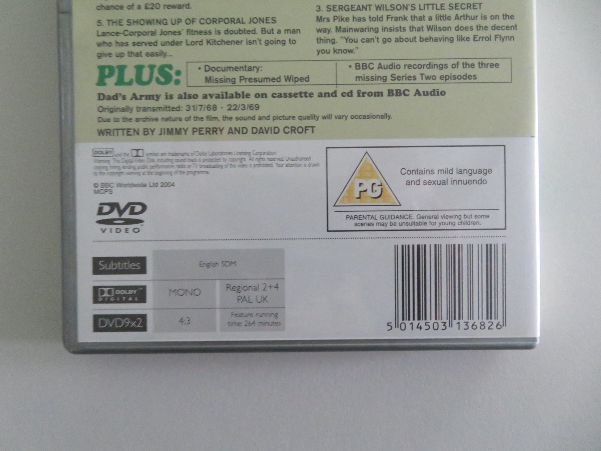 DAD'S ARMY THE COMPLETE FIRST SERIES (DVD) ARTHUR LOWE 1968 REGION 2, 4 Movie posters