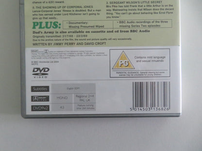DAD'S ARMY THE COMPLETE FIRST SERIES (DVD) ARTHUR LOWE 1968 REGION 2, 4 Movie posters