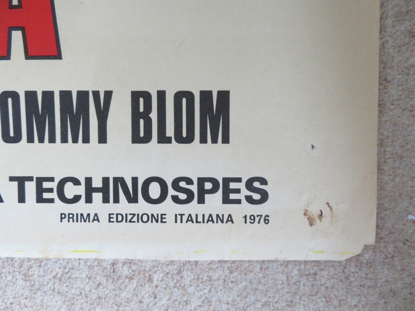 DAGMAR'S HOT PANTS, INC ITALIAN 2 FOGLIO POSTER DIANA KJAER ROBERT STRAUSS 1971 Rendezvous Cinema Movie posters