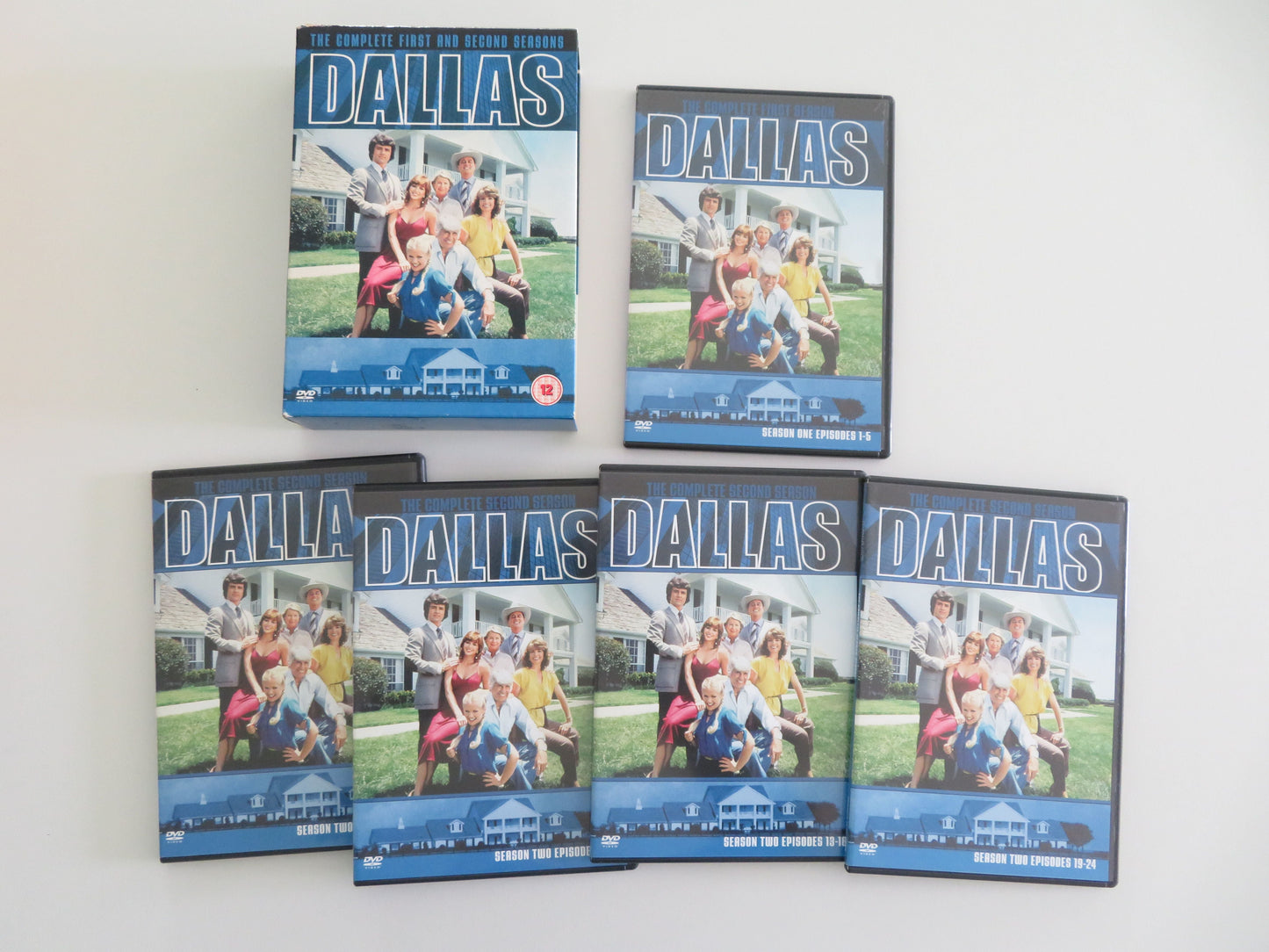 Dallas - The Complete First and Second Season (DVD BoxSet) 1978 Region 2 Movie posters
