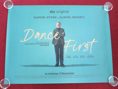 DANCE FIRST UK QUAD ROLLED POSTER AIDEN GILLAN GABRIEL BYRNE 2023 Movie posters