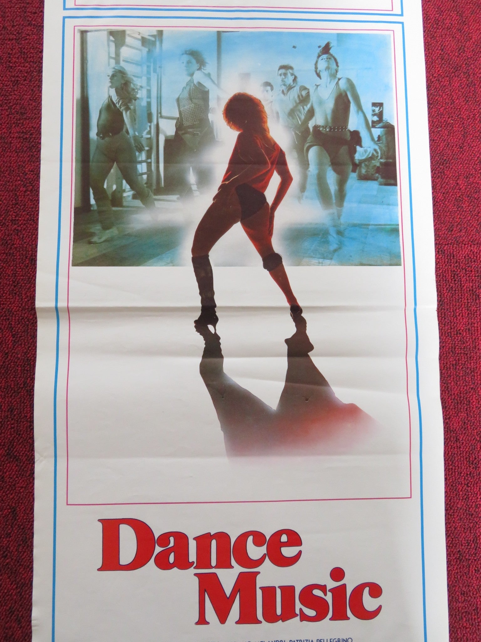 DANCE MUSIC ITALIAN LOCANDINA POSTER MARIA CRISTINA MASTRANGELI 1984 Rendezvous Cinema Movie posters