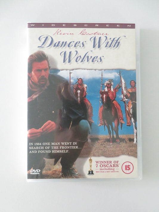 DANCES WITH WOLVES (DVD) KEVIN COSTNER MARY MCDONNELL G. GREENE 1990 REGION 2 - Rendezvous Cinema