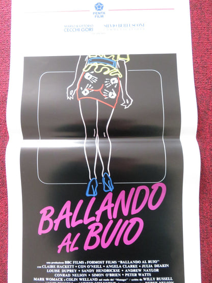 DANCIN' THRU THE DARK ITALIAN LOCANDINA POSTER CLAIRE HACKETT CON O'NEAL 1991 Rendezvous Cinema Movie posters