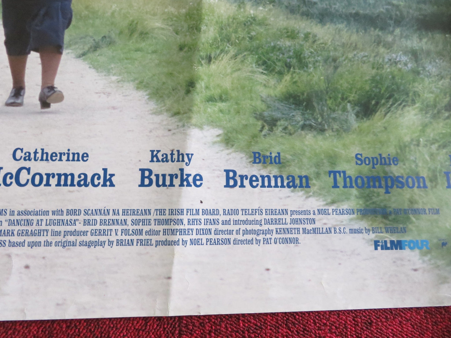 DANCING AT LUGHNASA UK QUAD ROLLED POSTER MERYL STREEP MICHAEL GAMBON 1998 Movie posters