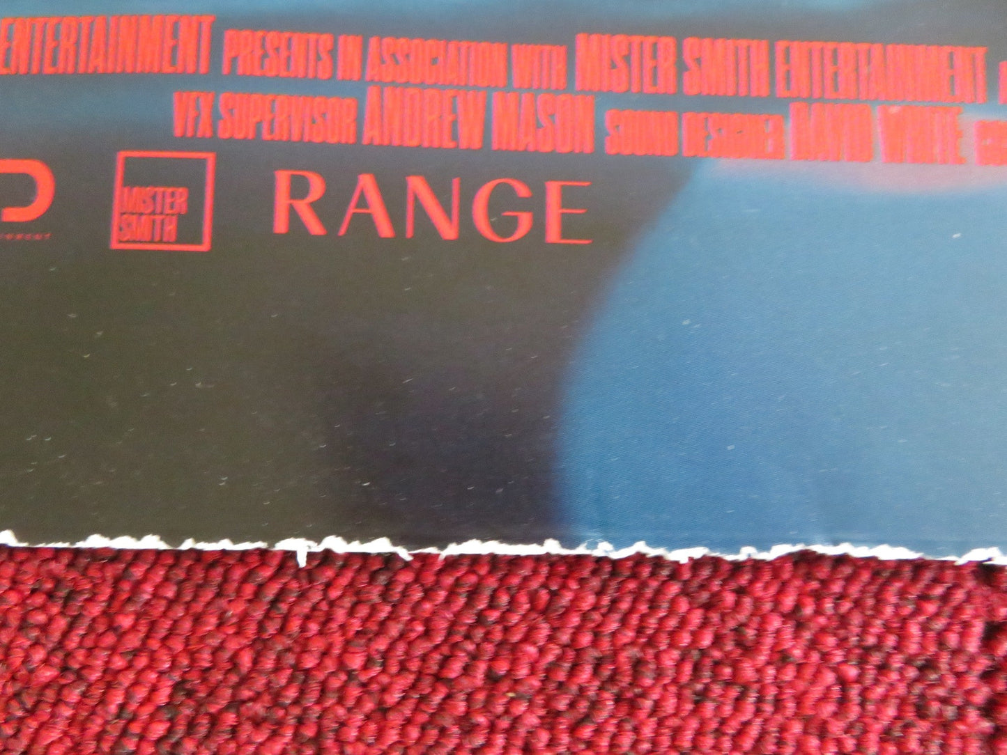 DANGEROUS ANIMALS UK QUAD ROLLED POSTER HASSIE HARRISON JAI COURTNEY 2025 Movie posters
