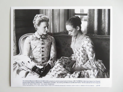 DANGEROUS LIAISONS - A MOVIE STILL PHOTO LOT OF 10 JOHN MALKOVICH PFEIFFER 1988 - Rendezvous Cinema