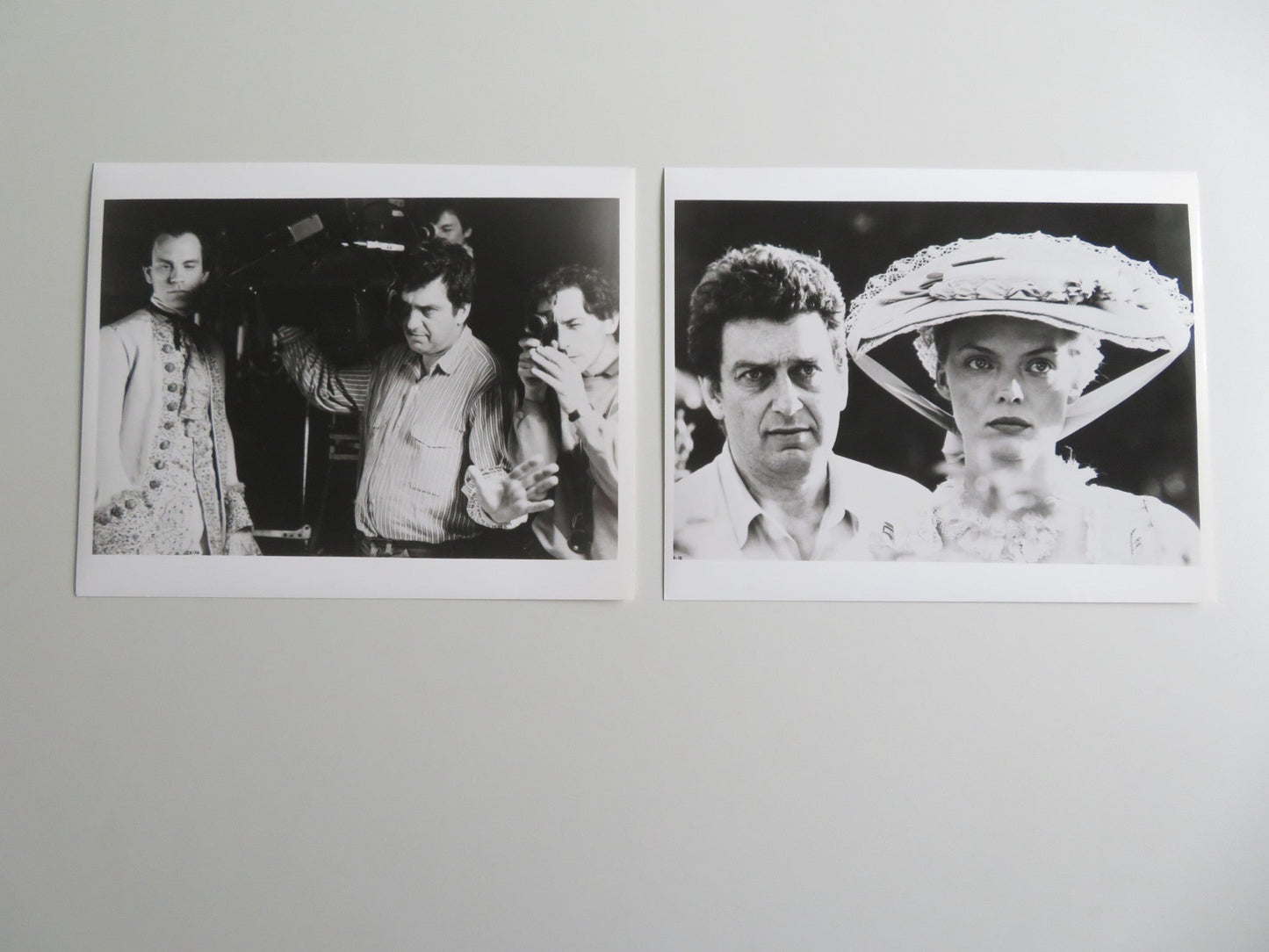 DANGEROUS LIAISONS - B MOVIE STILL PHOTO LOT OF 2 JOHN MALKOVICH PFEIFFER 1988 Movie posters