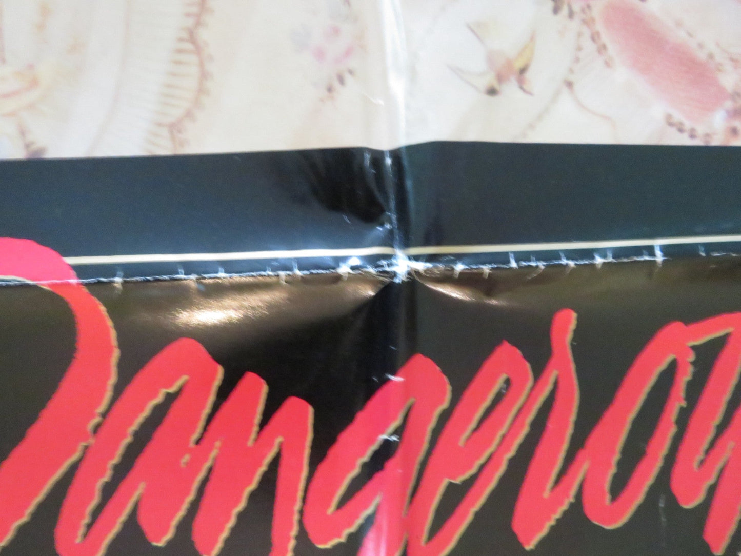 DANGEROUS LIAISONS FOLDED US ONE SHEET POSTER GLENN CLOSE JOHN MALKOVICH 1988 Movie posters