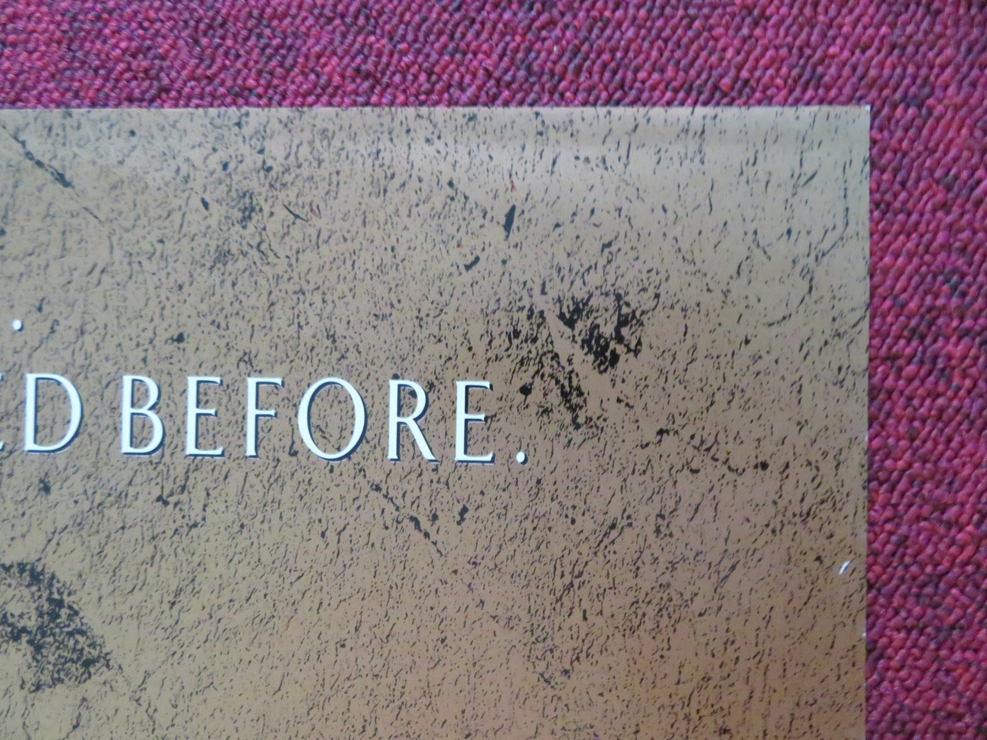 DANGEROUS LIAISONS FOLDED US ONE SHEET POSTER GLENN CLOSE JOHN MALKOVICH 1988 Movie posters