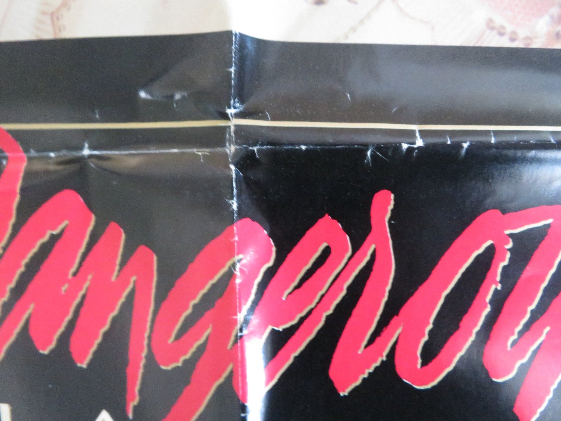 DANGEROUS LIAISONS FOLDED US ONE SHEET POSTER GLENN CLOSE JOHN MALKOVICH 1988 Rendezvous Cinema Movie posters