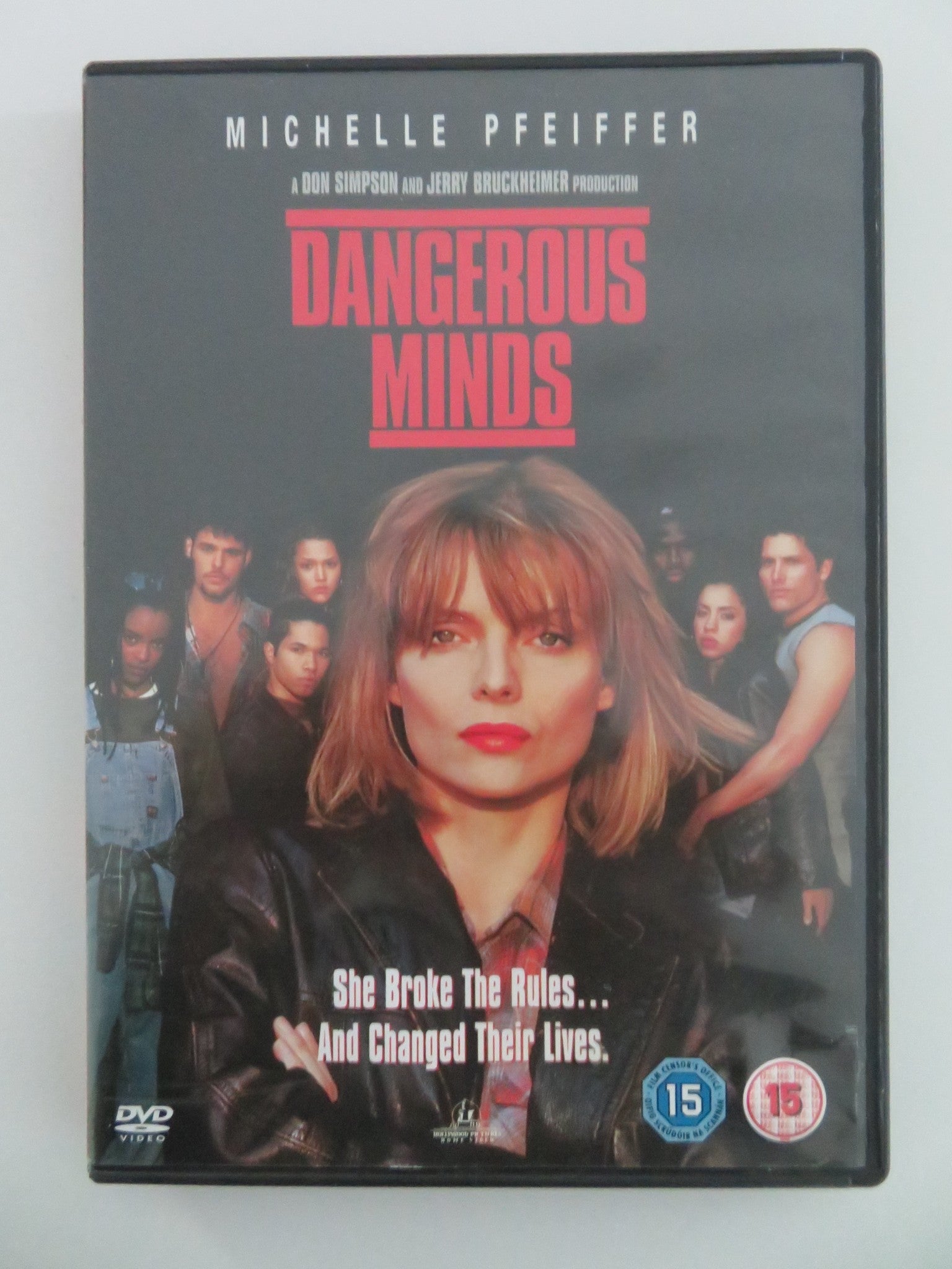 DANGEROUS MINDS (DVD) MICHELLE PFEIFFER GEORGE DZUNDZA 1995 REGION 2 Movie posters
