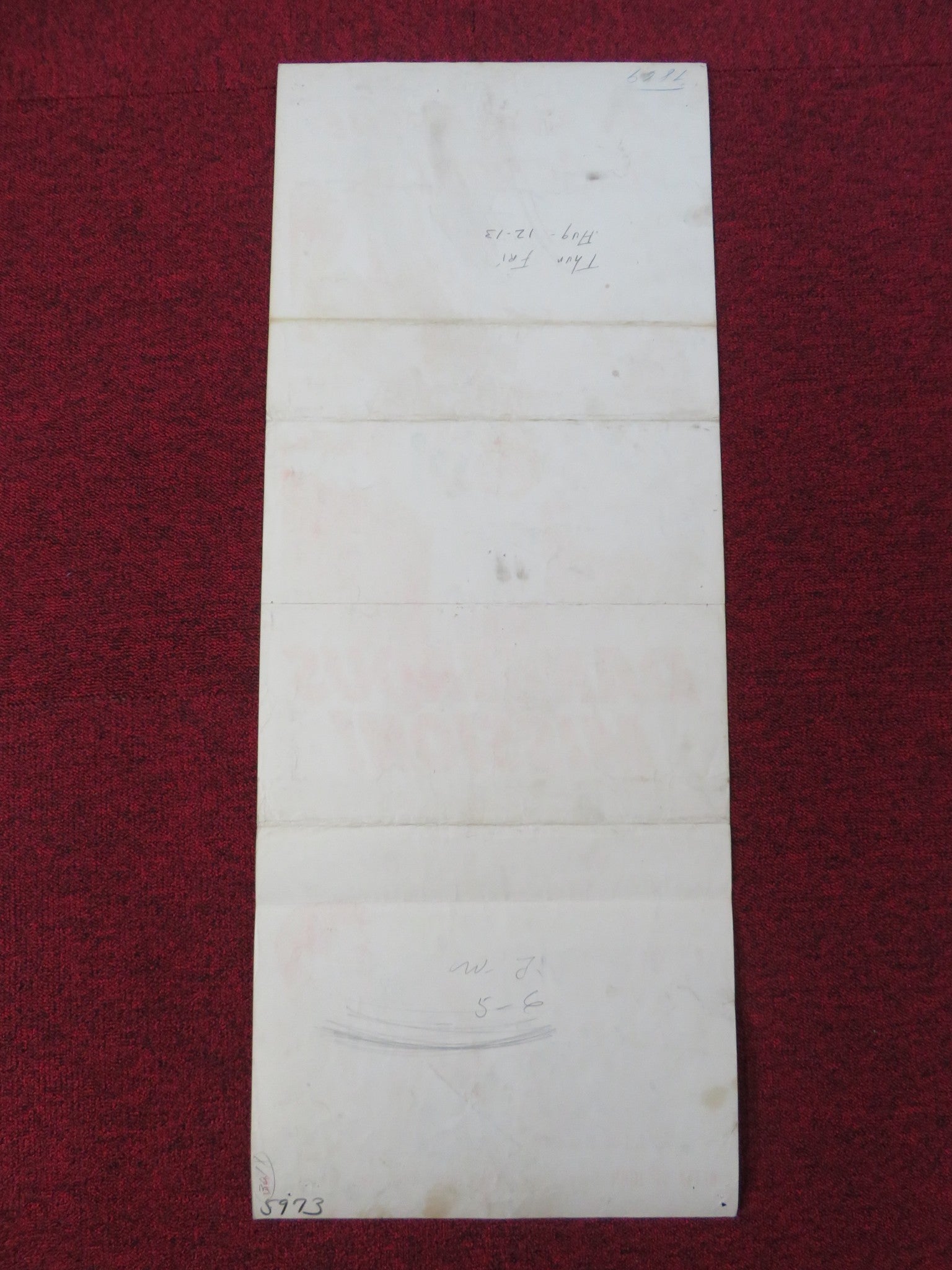 DANGEROUS MISSION! US INSERT POSTER VICTOR MATURE PIPER LAURIE 1954 Rendezvous Cinema Movie posters