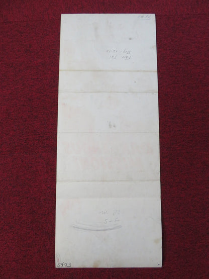 DANGEROUS MISSION! US INSERT POSTER VICTOR MATURE PIPER LAURIE 1954 Rendezvous Cinema Movie posters