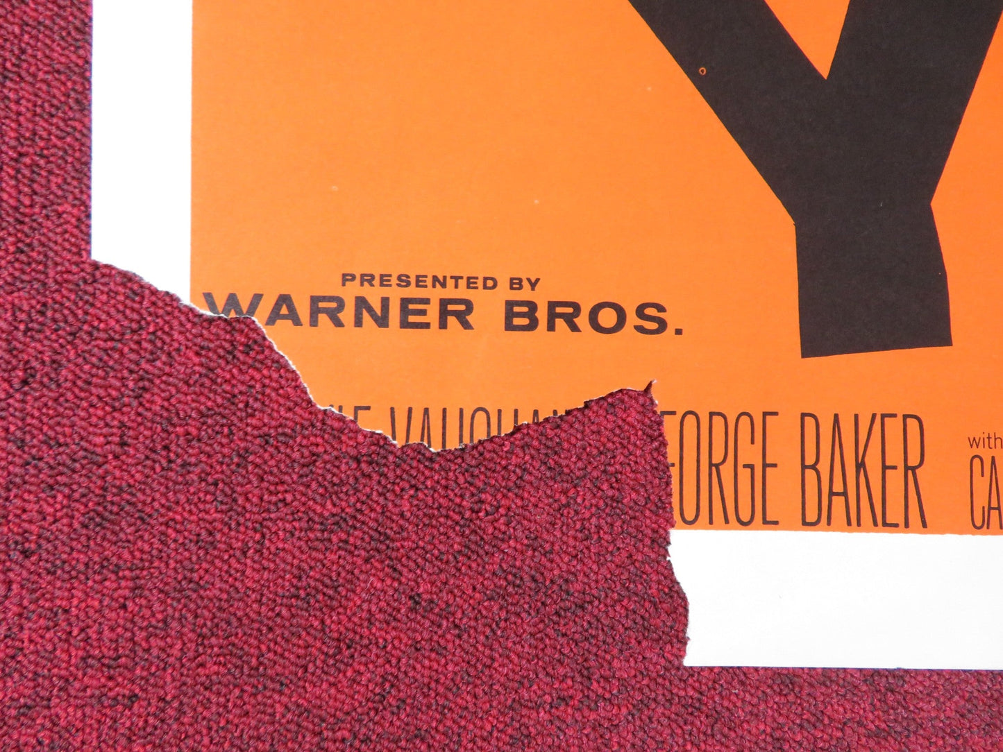 DANGEROUS YOUTH FOLDED US ONE SHEET POSTER GEORGE BAKER FRANKIE VAUGHAN 1957 Rendezvous Cinema Movie posters