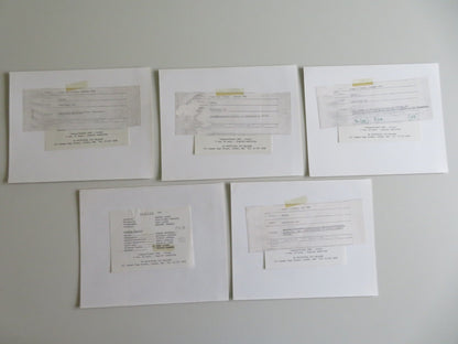 DANTON MOVIE STILL PHOTO LOT OF 5 GERARD DEPARDIEU WOJCIECH PSZONIAK 1983 - Rendezvous Cinema