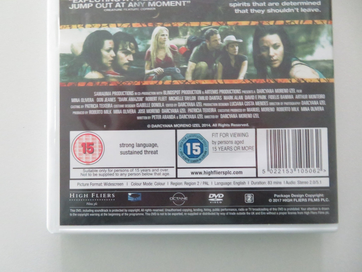 Dark Amazon (DVD) Mina Olivera Don Jeanes 2014 Region 2 Movie posters