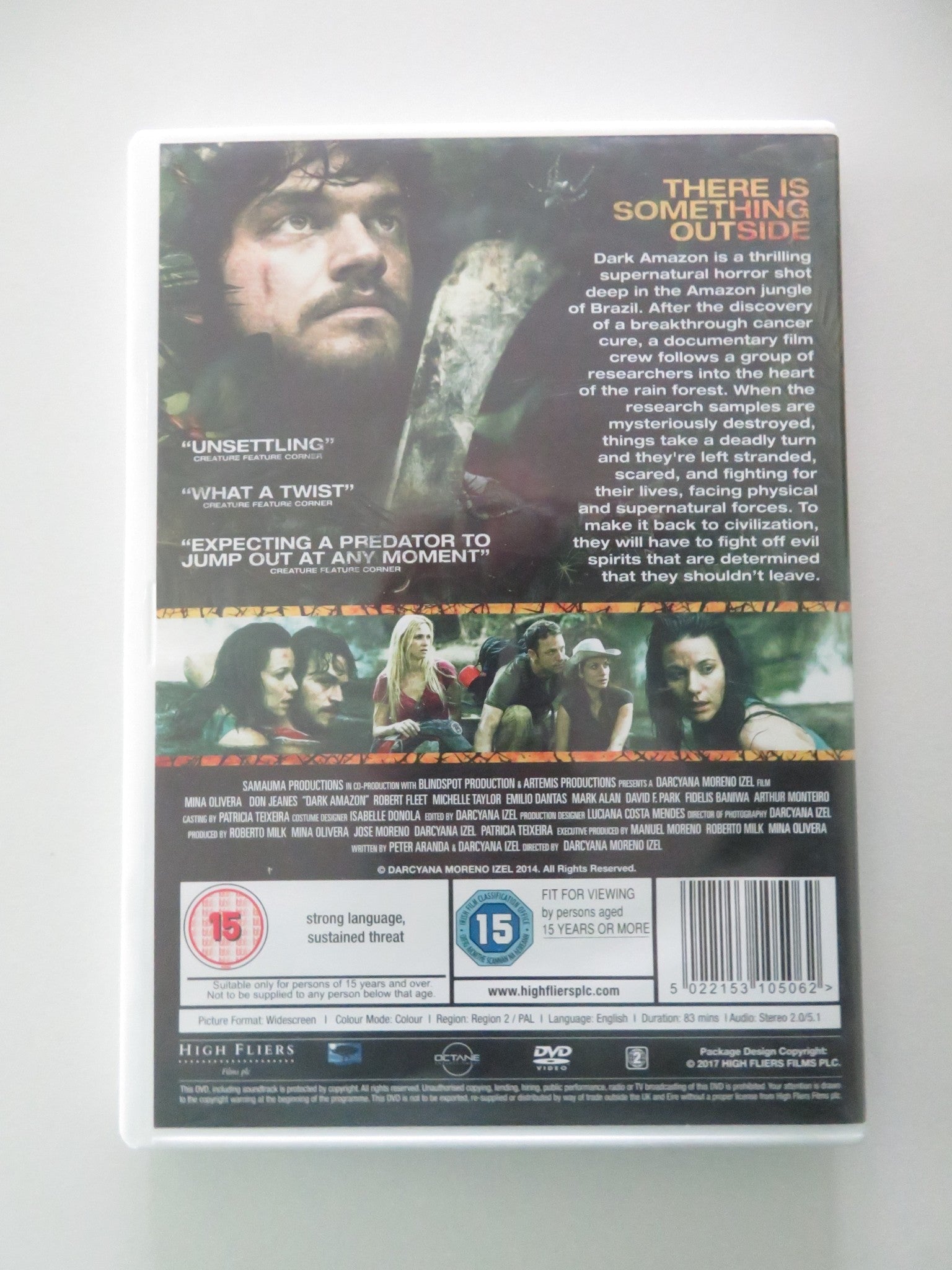 Dark Amazon (DVD) Mina Olivera Don Jeanes 2014 Region 2 Movie posters