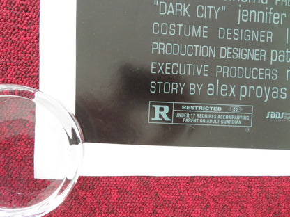 DARK CITY US ONE SHEET ROLLED POSTER RUFUS SEWELL WILLIAM HURT 1998 Movie posters