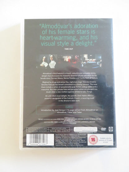 DARK HABITS (DVD) CRISTINA SANCHEZ PASCUAL WILL MORE 1983 REGION 2 Rendezvous Cinema Movie posters