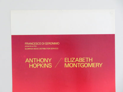 Dark Victory Italian Locandina Poster Elizabeth Montgomery Anthony Hopkins 1979 Movie posters
