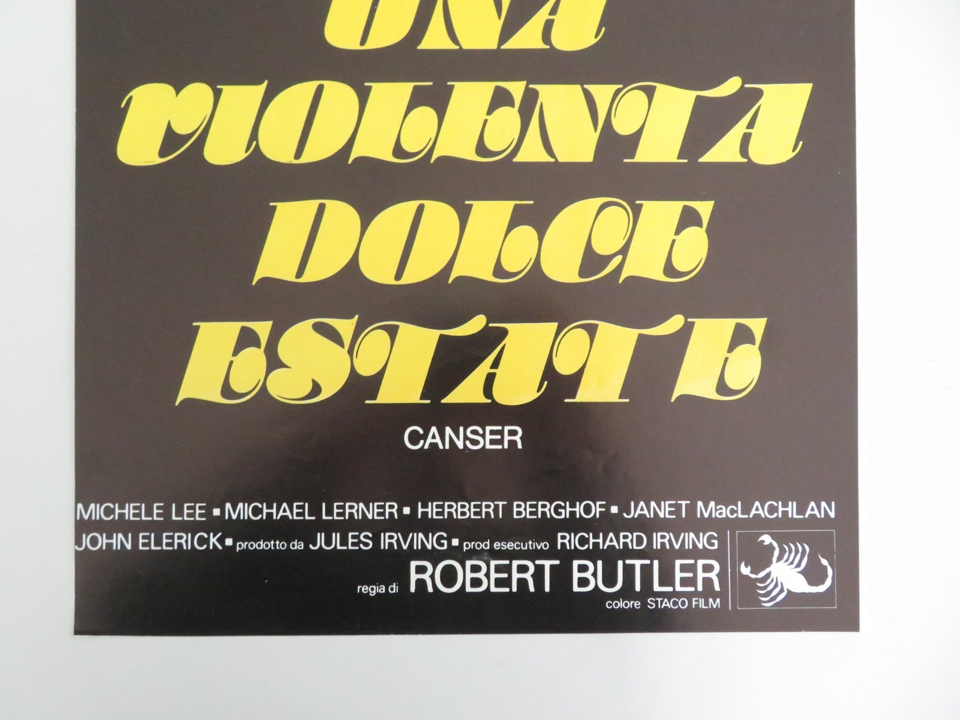 Dark Victory Italian Locandina Poster Elizabeth Montgomery Anthony Hopkins 1979 Movie posters