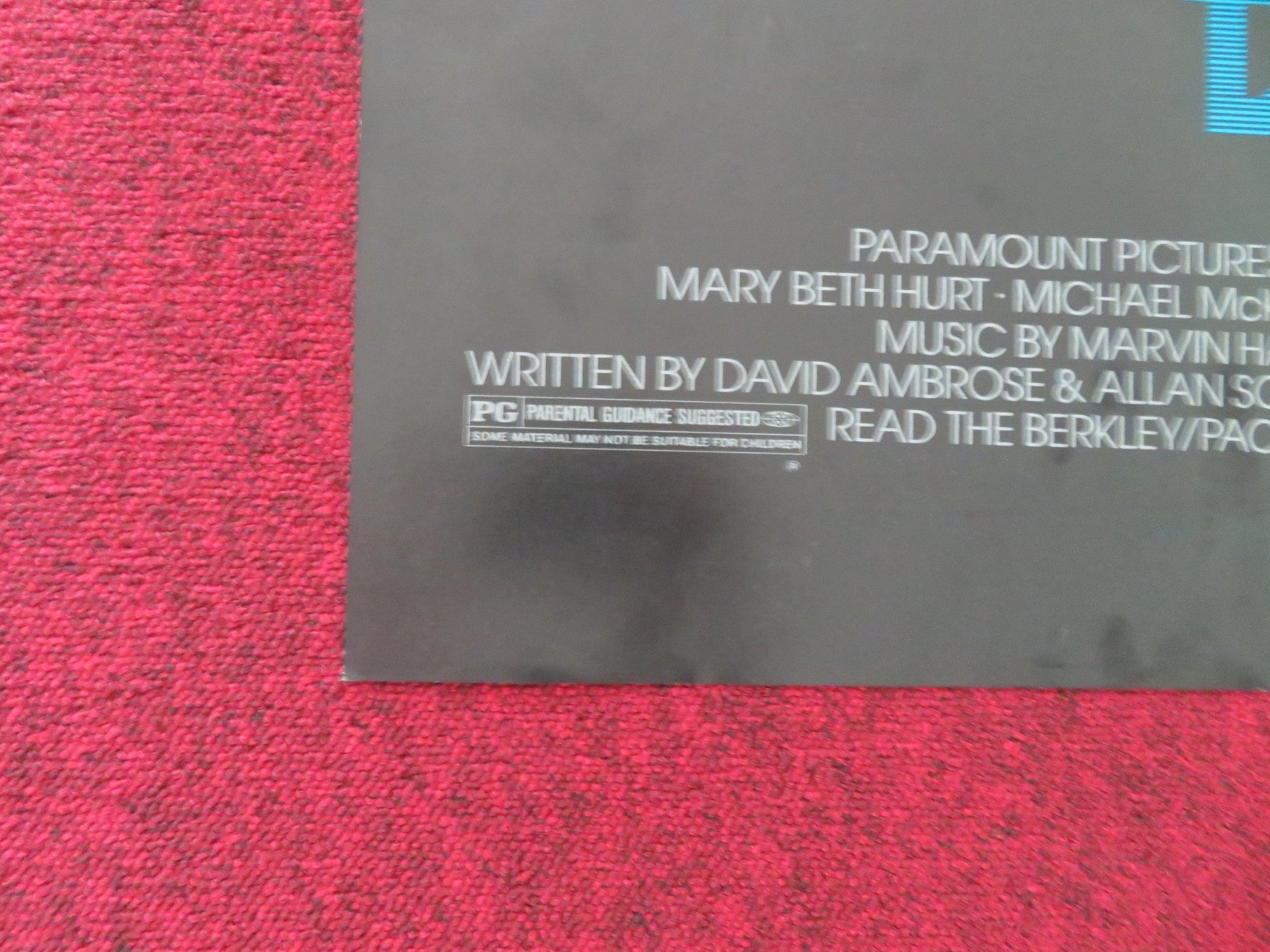 D.A.R.Y.L. FOLDED US ONE SHEET POSTER MARY BETH HURT MICHAEL MCKEAN 1985 Movie posters