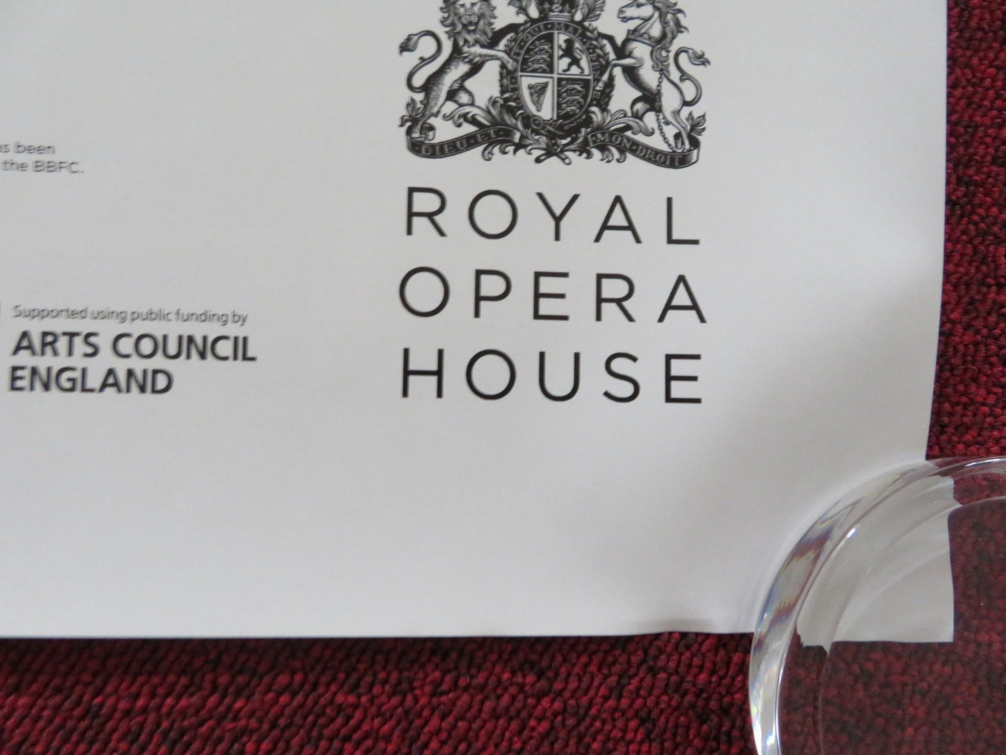 DAS RHEINGOLD - ROH LIVE IN CINEMAS UK QUAD ROLLED POSTER ROYAL OPERA HOUSE 2023 Rendezvous Cinema Movie posters