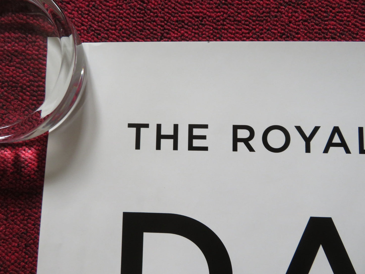 DAS RHEINGOLD - ROH LIVE IN CINEMAS UK QUAD ROLLED POSTER ROYAL OPERA HOUSE 2023 Rendezvous Cinema Movie posters