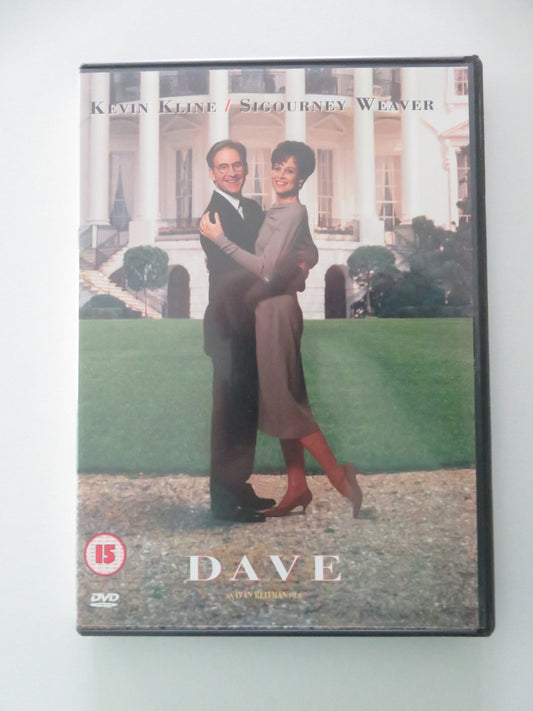 Dave (DVD) Kevin Kline Sigourney Weaver 1993 Region 2 Movie posters