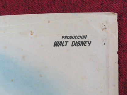 DAVY CROCKETT AND THE RIVER PIRATES SPANISH POSTER DISNEY FESS PARKER 1959 Rendezvous Cinema Movie posters