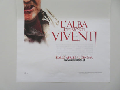 Dawn Of The Dead ITALIAN LOCANDINA POSTER SARAH POLLEY VING RHAMES 2004 Movie posters
