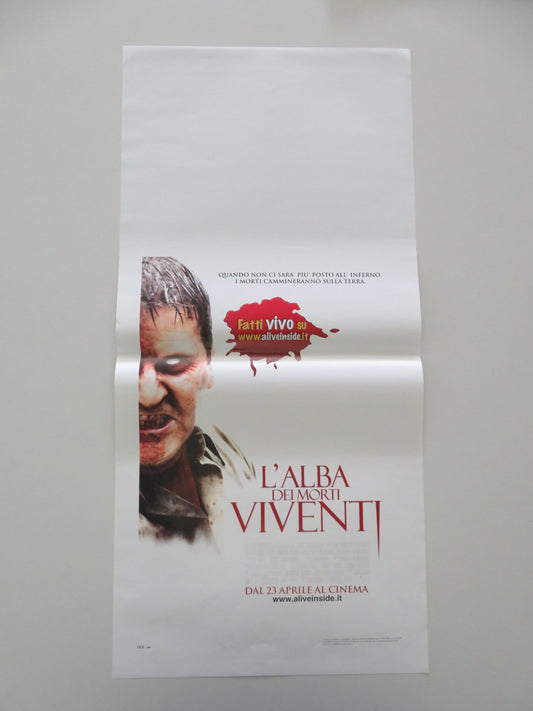 Dawn Of The Dead ITALIAN LOCANDINA POSTER SARAH POLLEY VING RHAMES 2004 Movie posters