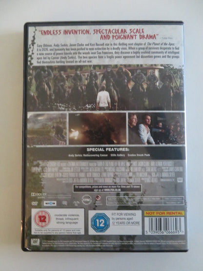 DAWN OF THE PLANET OF THE APES (DVD) ANDY SERKIS GARY OLDMAN 2014 REGION 2 Movie posters