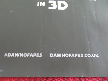 DAWN OF THE PLANET OF THE APES UK QUAD ROLLED POSTER ANDY SERKIS G. OLDMAN 2014 Movie posters