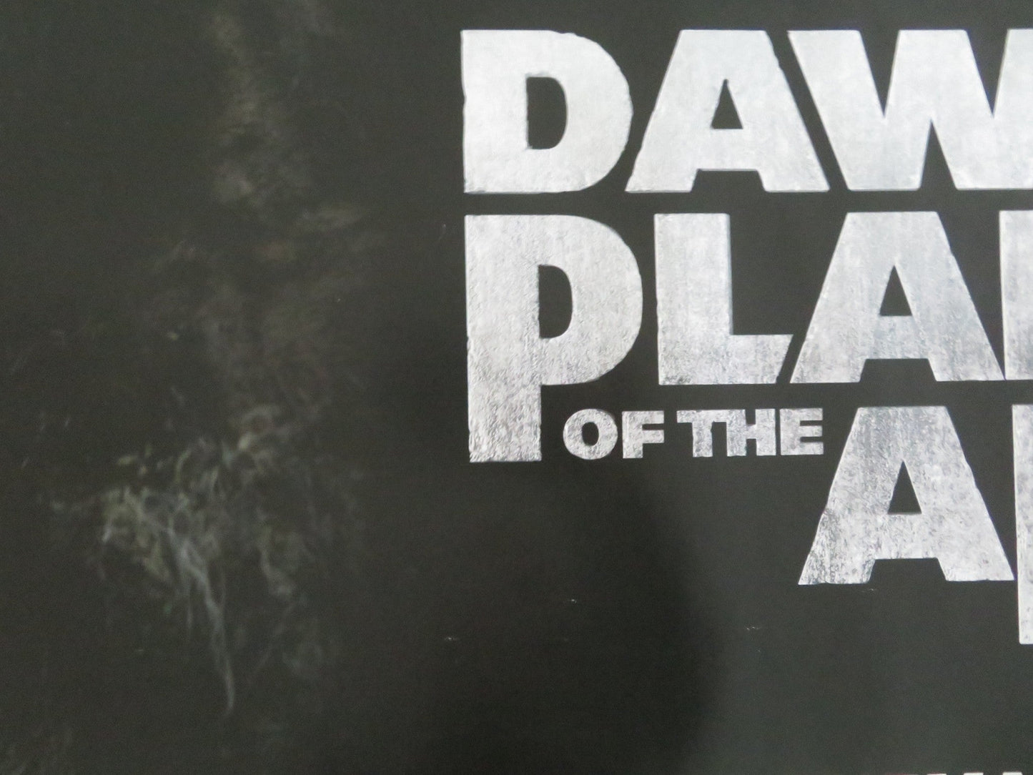 DAWN OF THE PLANET OF THE APES UK QUAD ROLLED POSTER ANDY SERKIS G. OLDMAN 2014 Movie posters