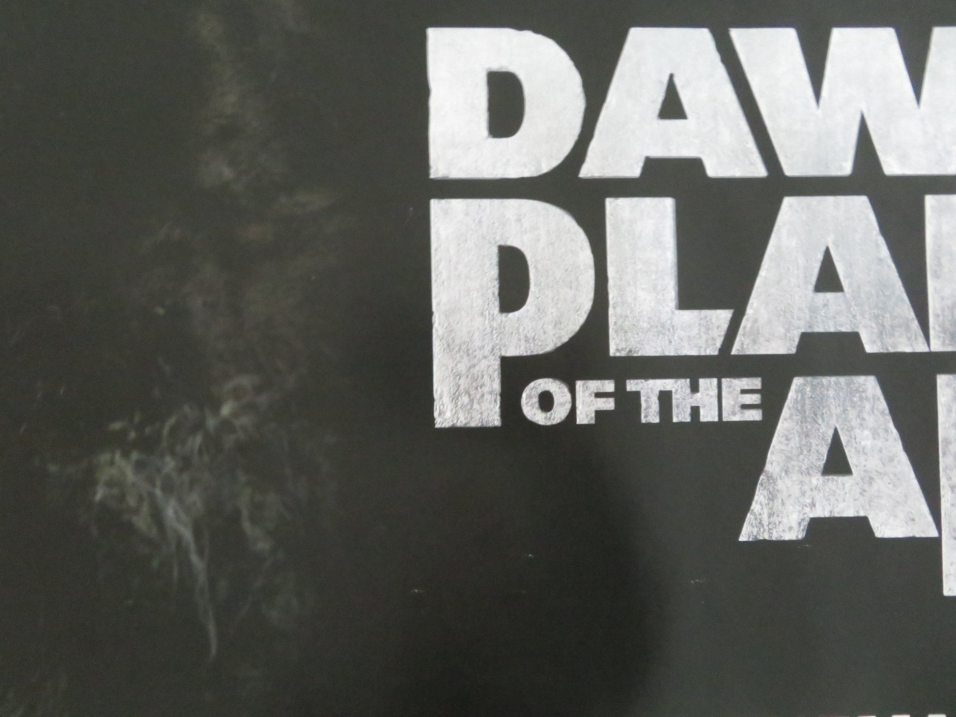 DAWN OF THE PLANET OF THE APES UK QUAD ROLLED POSTER ANDY SERKIS G. OLDMAN 2014 Movie posters