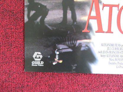 DAY OF ATONEMENT VHS VIDEO POSTER CHRISTOPHER WALKEN ROGER HANIN 1992 Rendezvous Cinema Movie posters
