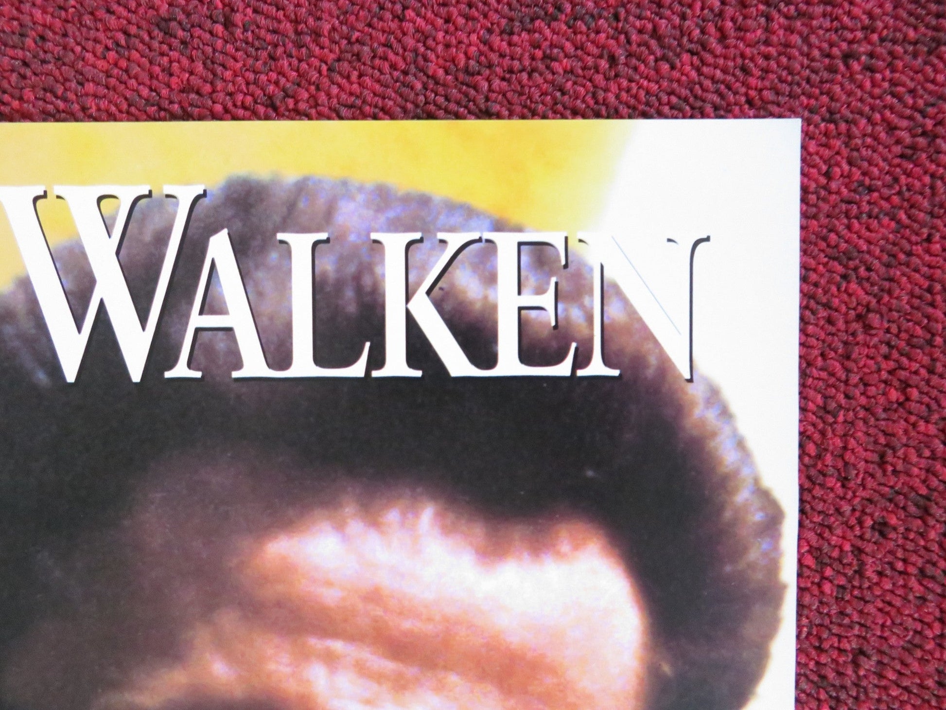 DAY OF ATONEMENT VHS VIDEO POSTER CHRISTOPHER WALKEN ROGER HANIN 1992 Rendezvous Cinema Movie posters