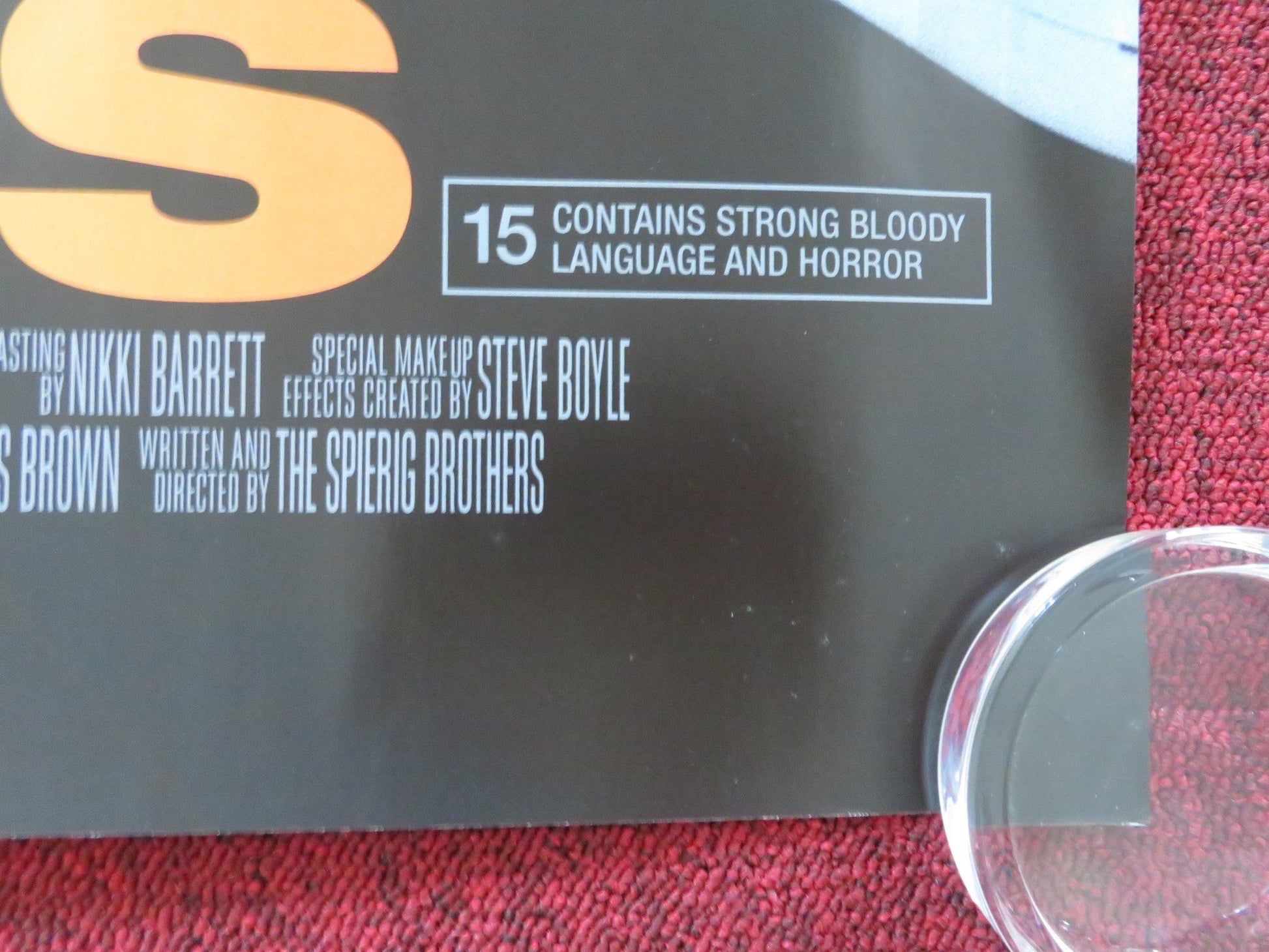 DAYBREAKERS - B UK QUAD ROLLED POSTER ETHAN HAWKE SAM NEILL 2009 Rendezvous Cinema Movie posters