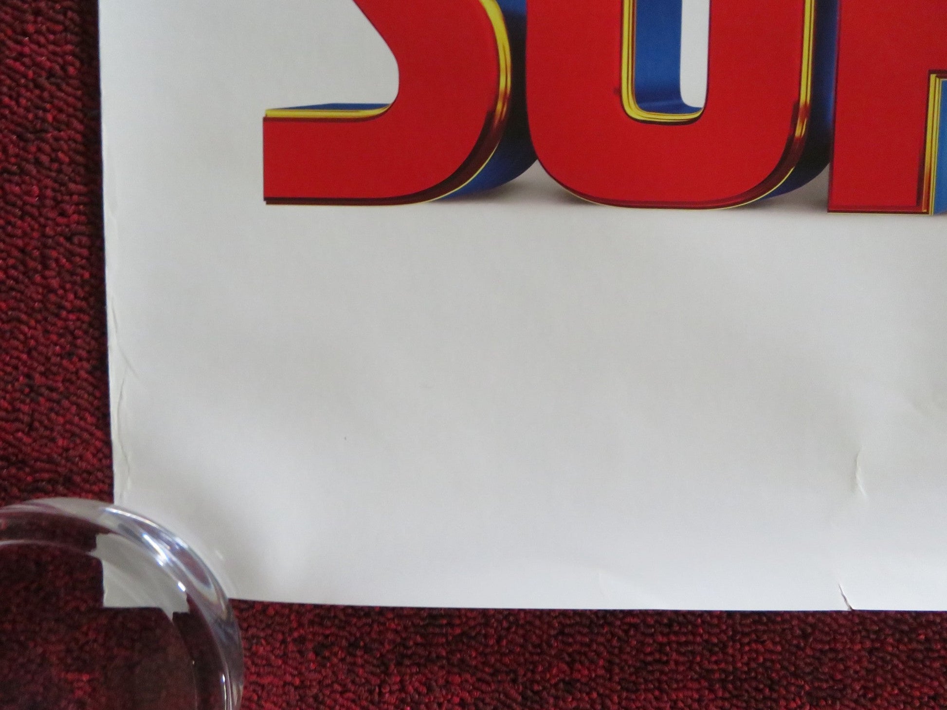 DC LEAGUE OF SUPER PETS US ONE SHEET ROLLED POSTER DWAYNE JOHNSON K. HART 2022 Rendezvous Cinema Movie posters