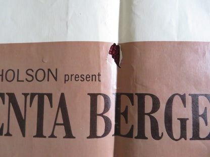 DE SADE - B FOLDED US ONE SHEET POSTER KEIR DULLEA SENTA BERGER 1969 Rendezvous Cinema Movie posters