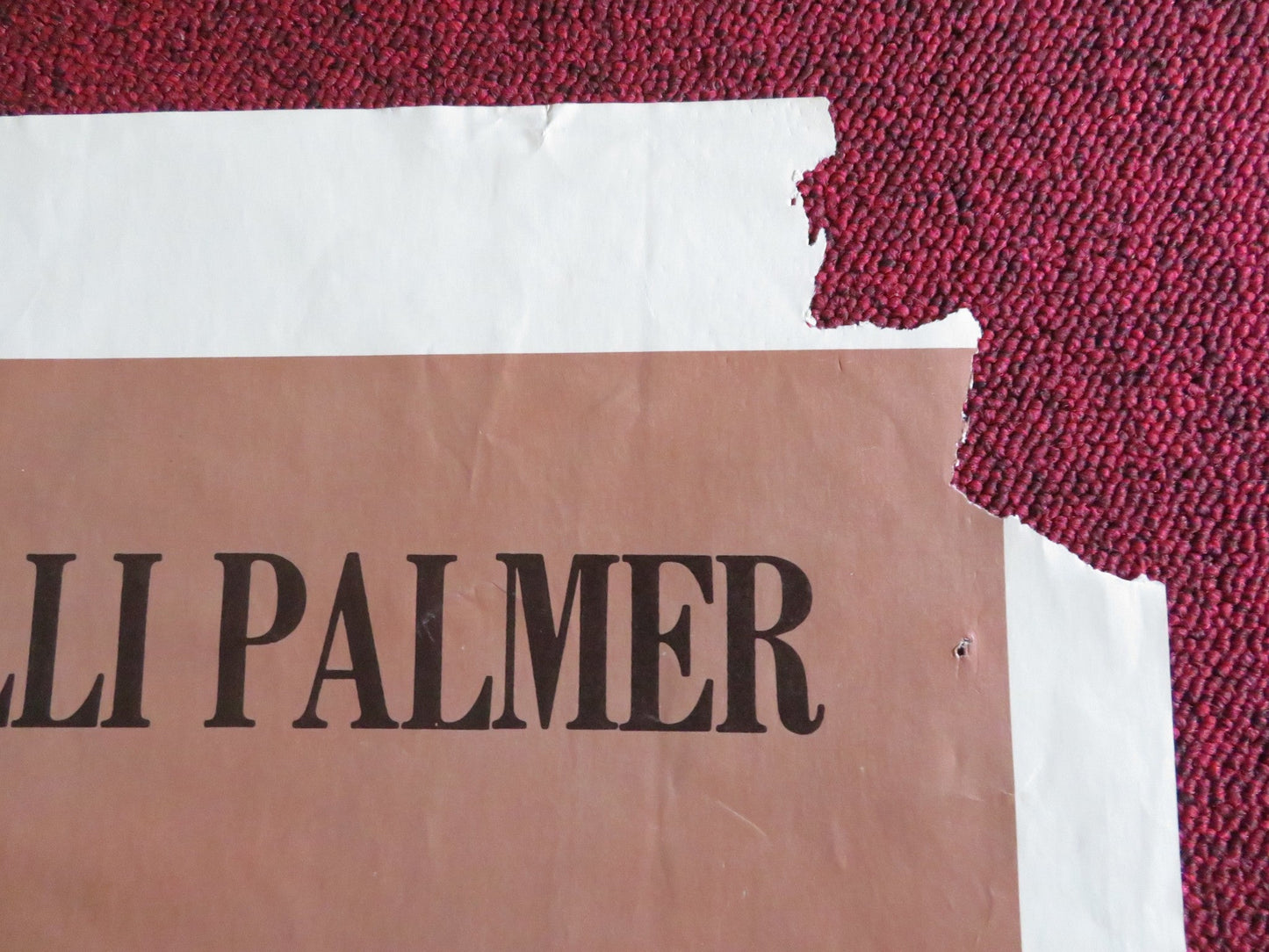 DE SADE - B FOLDED US ONE SHEET POSTER KEIR DULLEA SENTA BERGER 1969 Rendezvous Cinema Movie posters