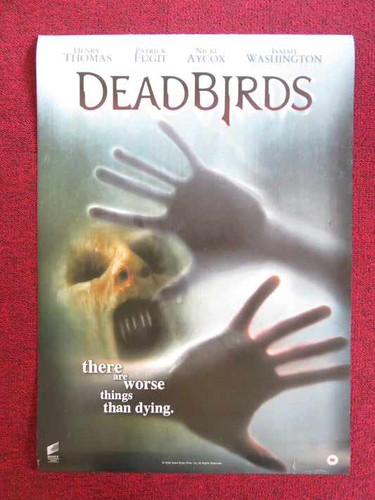 DEAD BIRDS VHS VIDEO POSTER HENRY THOMAS PATRICK FUGIT 2004 Rendezvous Cinema Movie posters