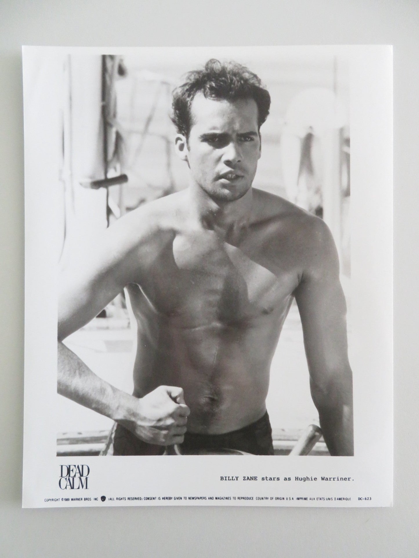 DEAD CALM MOVIE STILL PHOTO LOT OF 9 SAM NEILL NICOLE KIDMAN BILLY ZANE 1989 Movie posters